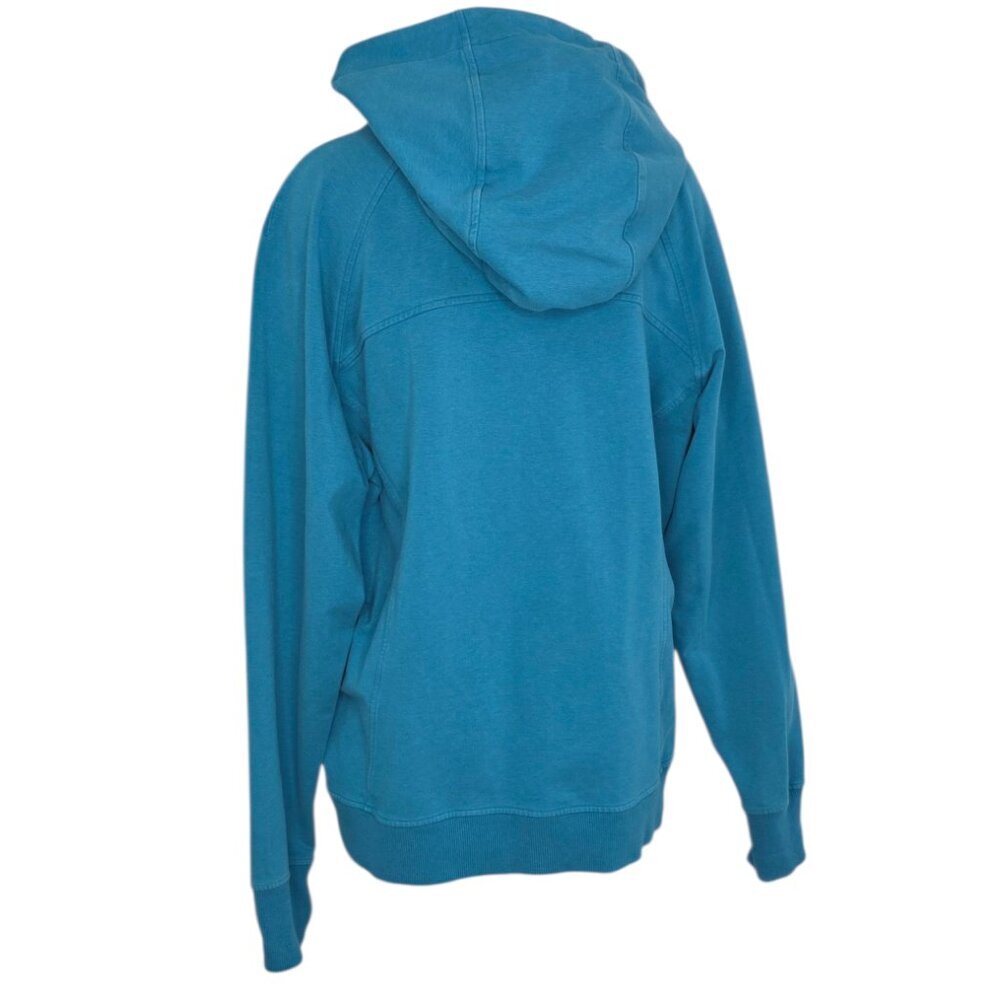 Lululemon Scuba Pullover Hoodie, Heathered Blue, Stretch Terry, Size 12 Womens - Picture 2 of 8